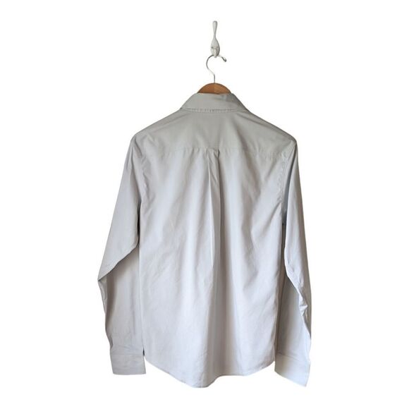 NWT Everlane Men's Poplin‎ Slim Fit Button Down Dress Shirt in Gray sz S - Picture 4 of 7